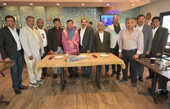 Consul General Dr. T.V. Nagendra Prasad thanked Southern California Indian Diaspora for their solid support to strengthen Consulate-Community connect and India-US partnership at the farewell organised for him. @AgrawalSunilK @BgariBh @bagla @Peddi_venkat @BhindiJewelers1  