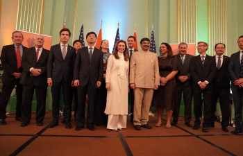 Glimpses of pictures of Republic Day Reception held by Consulate General of India, San Francisco at War Memorial & Performing Arts Centre, San Francisco on January 27th 2024, attended by elected representatives and senior Government officials.