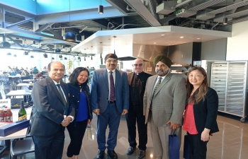Thank you President Paul J. Fitzgerald, S.J. of University of San Francisco for hosting us. Had good discussions with President Fitzgerald, Interim Provost & VP of Academic Affairs, Ms.Eileen Fung, and VP [IT] & SFO @obawa on enhancing academic collaborations between USFCA and Indian higher educational educational institutions, including joint degree/dual degree programmes.