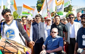 San Ramon comes alive with the vibrant hues of Indian culture at 'Mayabazaar', the Indian Art and crafts Fair by Association of Indo Americans(AIA), inaugurated by Consul General Dr. K. Srikar Reddy, Mayor Dave Hudson, and City Consul Member Sridhar Verose. Celebrating the rich tapestry of Indian art, crafts, cuisine, and culture, showcasing masterpieces from across India.