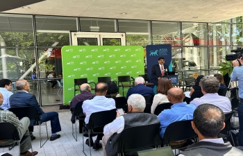 On 06 June 2024, Consul General Dr. K. Srikar Reddy attended the Envision India Conference at the Computer History Museum in Mountain View, CA, hosted by Asia Society Northern California. During the event, CG gave presentation on the Rise of India & Reflections on India’s 2024 Elections. He spoke broadly on the contours of India's impressive growth and strengthening ties with the USA ; specifically highlighting the massive democratic exercise in India, where around 642 million voters cast their votes in the general election, with unprecedented participation by Indian voters across all the Indian states. He emphasized India’s burgeoning economy, strategic capabilities, and leadership in innovation, reflecting on the country's global position and future prospects.