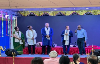 Consulate General of India in San Francisco organized a Music Concert of Hindustani Classical Recital by Sohini Roy Chowdhury, a renowned classical vocalist. Thank you University of Silicon Andhra for its support. The audience was mesmerized by the performance of Ms. Chowdhury.