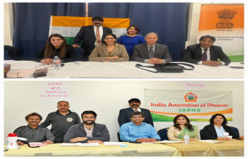 The Consulate General of India, San Francisco, in association with the India Association of Phoenix, hosted its first-ever Consular Camp in ElDorado Mesa, Arizona on February 1st and 2nd at the Chinmaya Mission Hall. This event was part of the "Consulate @ Your Doorstep" initiative, providing essential consular services to the Indian community in Phoenix