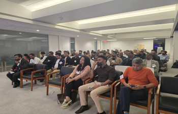 Consulate General of India, San Francisco  hosted over 80 Indian AI Startup founders visiting Silicon Valley, in collaboration with @saasboomi. Consul General Dr.K. Srikar Reddy shared insightful remarks on the growing India–U.S. tech corridor, highlighting key initiatives under the IndiaAI Mission and the Government of India’s efforts to nurture a vibrant startup ecosystem. A thought-provoking panel discussion on "Building Futures Beyond Borders" featured shared experiences from @rarjunpillai, CEO & Co-founder of http://Docket.io, alongside the Consul General, offering valuable perspectives on global innovation, collaboration, and scaling beyond borders.