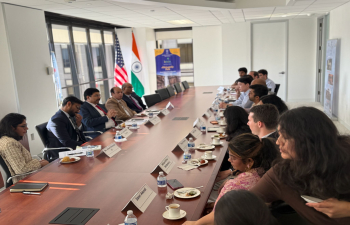 Consul General Dr. K Srikar Reddy and the team Consulate General of India - San Francisco hosted students of Stanford Global Business School at the Consulate premises on 8 October, 2025. There were engaging and insightful discussions on India’s economy, education, entrepreneurship, innovation, clean energy, space initiatives, etc. The students were on a recent visit to India on a global study trip. 