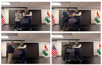 Consulate General of India, San Francisco in collaboration @gitpro organized a Interactive Forum with NASSCOM's @nasscom delegation of mid-size Tech companies visiting from India on October 30th, 2025, at the Consulate office.