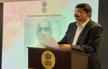 On the occasion of National Unity Day (Rashtriya Ekta Diwas), Consul General Dr. K. Srikar Reddy administered the Rashtriya Ekta Pledge to the officials of Consulate General of India, San Francisco on 31 October 2025. Recalling Sardar Vallabhbhai Patel’s vision of a strong and united Bharat, Team Consulate General of India, San Francisco reaffirmed its commitment to uphold the unity, integrity, and security of the nation.